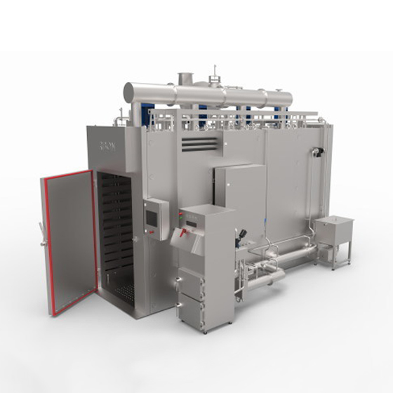 水平气流烟熏炉